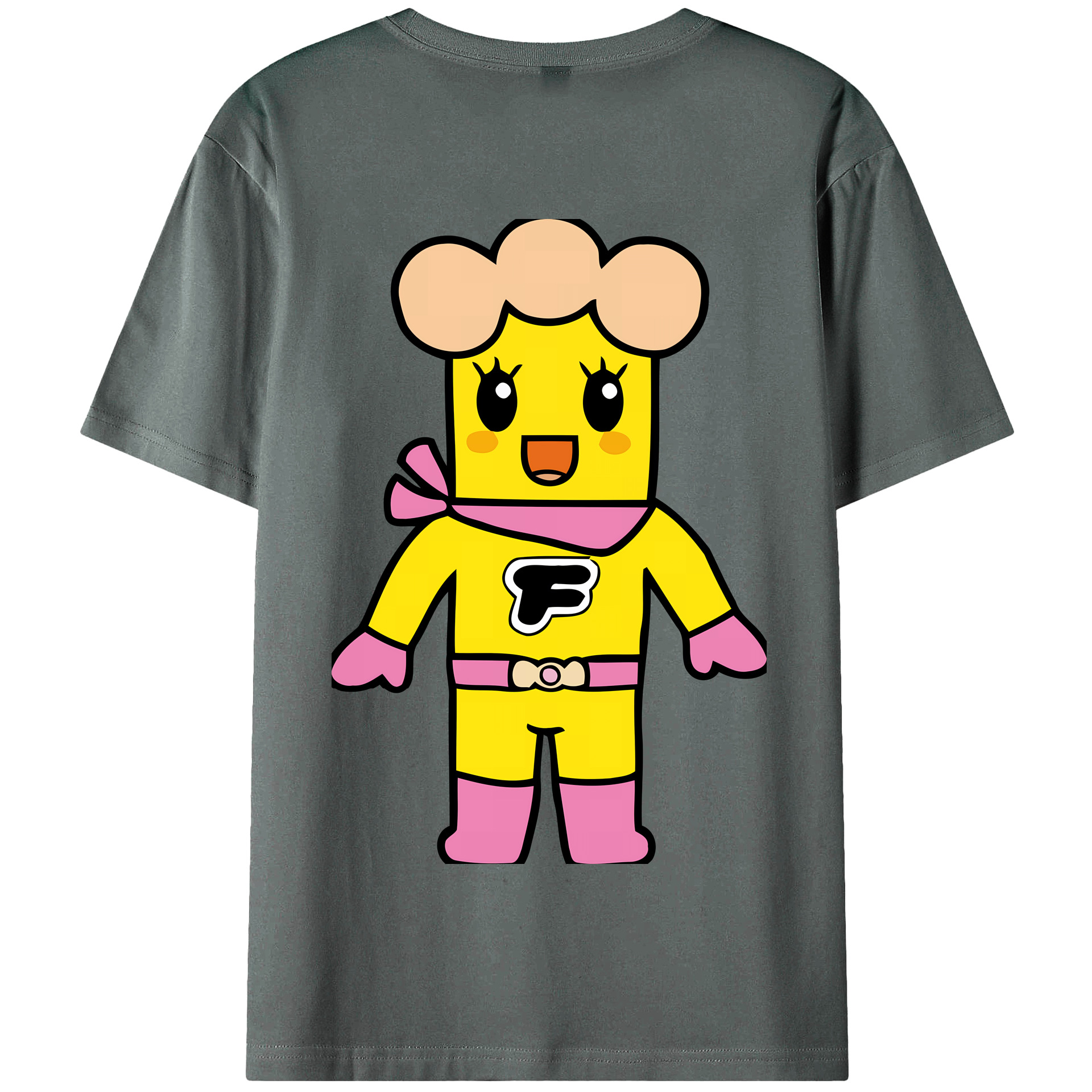 （画像用） アンパンマン Anpanman 綿100％半袖Tシャツ（背面プリント）